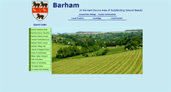 Desktop Screenshot of barham-kent.org.uk